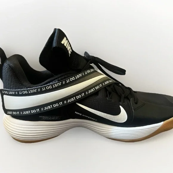 Nike React HyperSet Black sneakers in size 8 - Picture 2 of 10